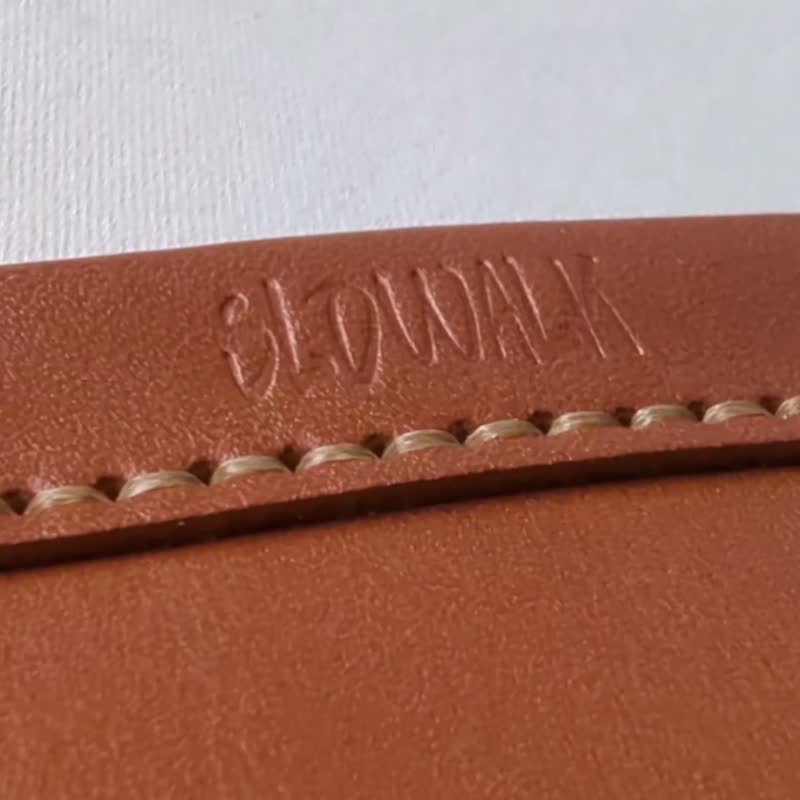 独家设计 × 质感手作  随身眼镜袋 - 眼镜盒/眼镜布 - 真皮 