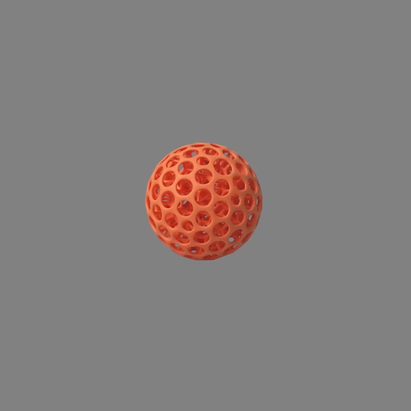 |  3D打印迪芬球 DIFFERENT BALL - 天空蓝  | - 玩偶/公仔 - 塑料 蓝色