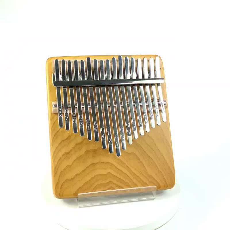 台湾肖楠拇指琴/17音拇指琴/KALIMBA - 吉他/乐器 - 木头 咖啡色