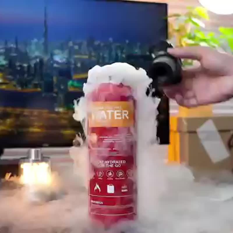 Revomax 运动保温瓶 保温杯 运动杯 吸管杯 950ml 环保杯 随行杯 - 保温瓶/保温杯 - 不锈钢 