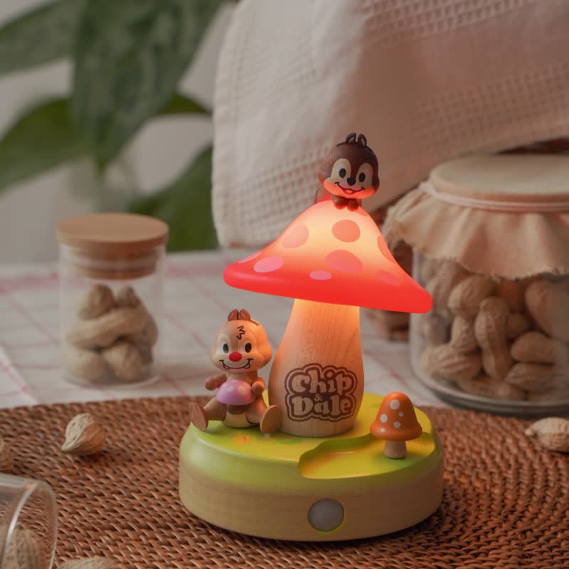 【奇奇蒂蒂】动态时钟 摇摆钟 木制挂钟 迪士尼Disney - 摆饰 - 木头 多色