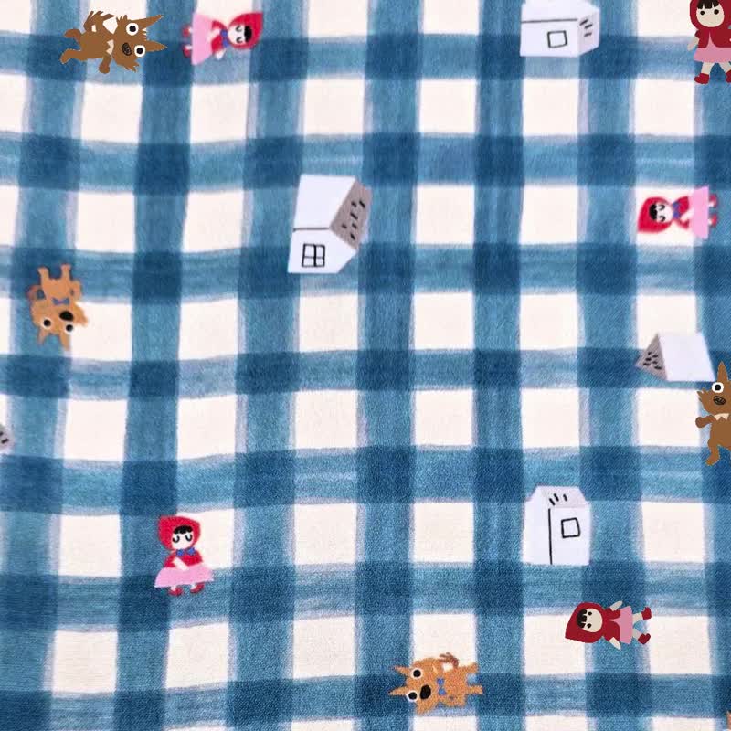 4色 格纹森林小伙伴 防泼水零钱包 钥匙圈口金包 台湾制造 - 零钱包 - 防水材质 多色