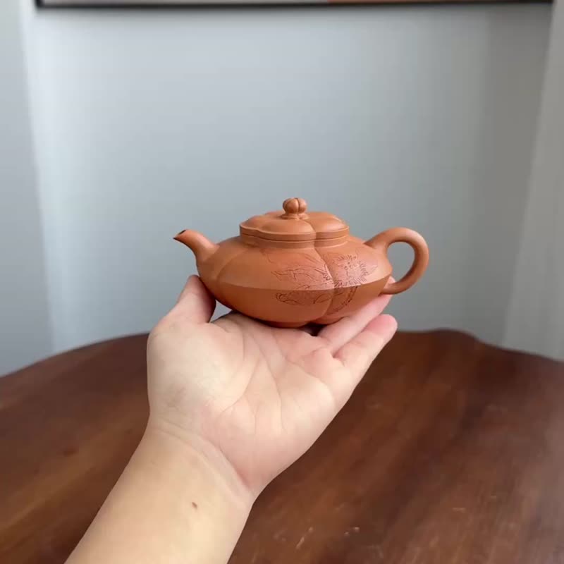 合梅 全手工 范伟群大师夫人姚丽云作品容量140cc家藏段泥 - 茶具/茶杯 - 陶 