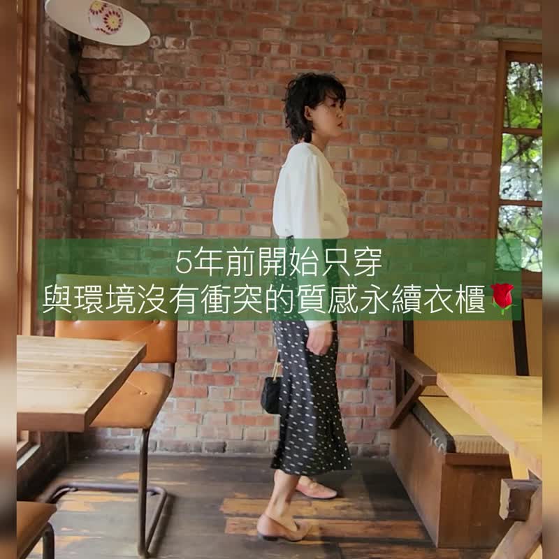 古董蕾丝领结衬衫【日本古董衣】永续是最奢华的精品 - 女装上衣 - 聚酯纤维 白色
