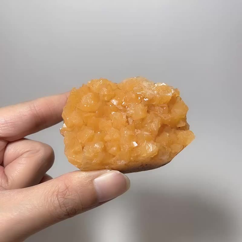 天然矿石 黄方解石 原矿  招财 净化 平静思绪 - 摆饰 - 石头 黄色
