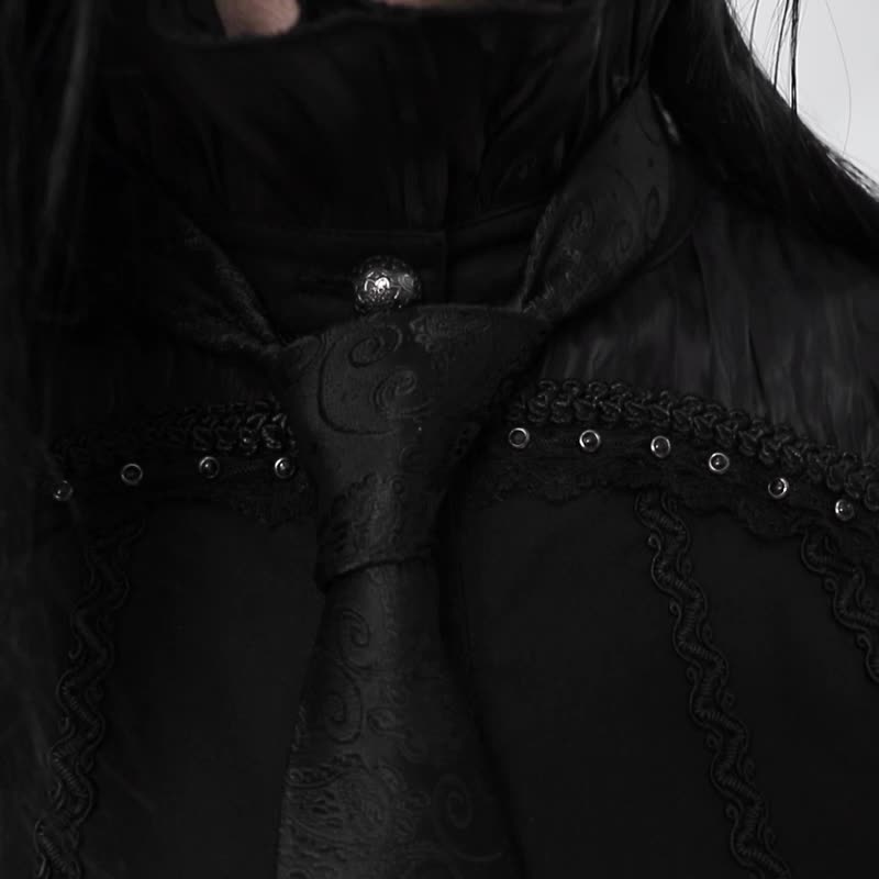 哥德隐士黑魔法护身符领带 - 领带/领带夹 - 其他材质 黑色