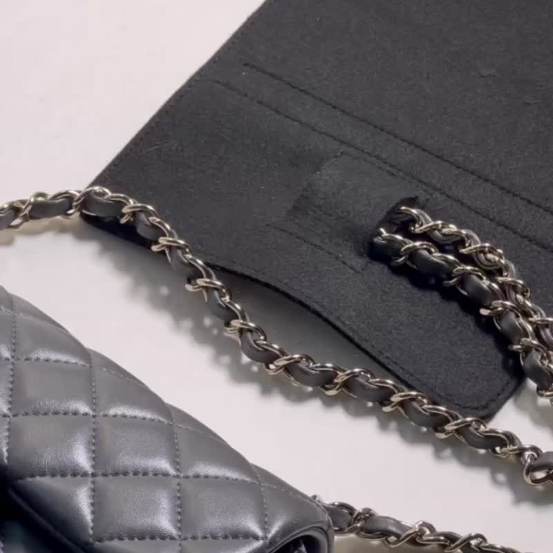 【香港制造|韩国绒布】铁链收纳 防止压痕 Bag Chain Protector - 化妆包/杂物包 - 其他材质 多色