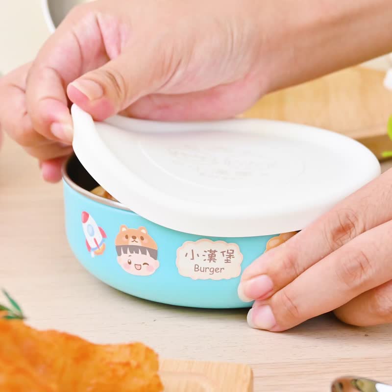 定制化缤纷三色碗 厚切牛排【综合】 - 便当盒/饭盒 - 不锈钢 透明