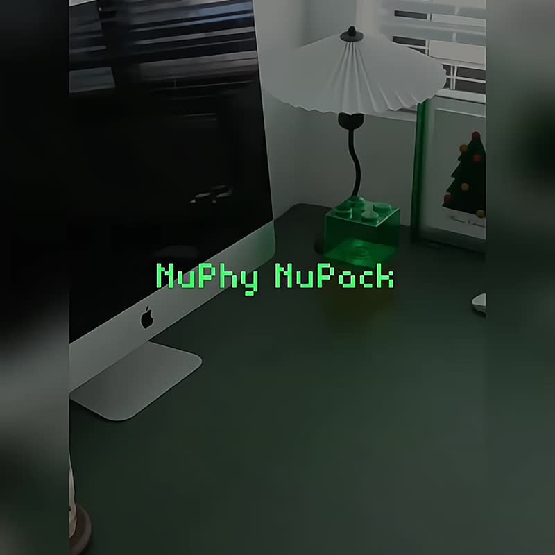 NuPhy NuPack 环保收纳袋 适用 NuPhy Air60/75 - 侧背包/斜挎包 - 环保材料 白色