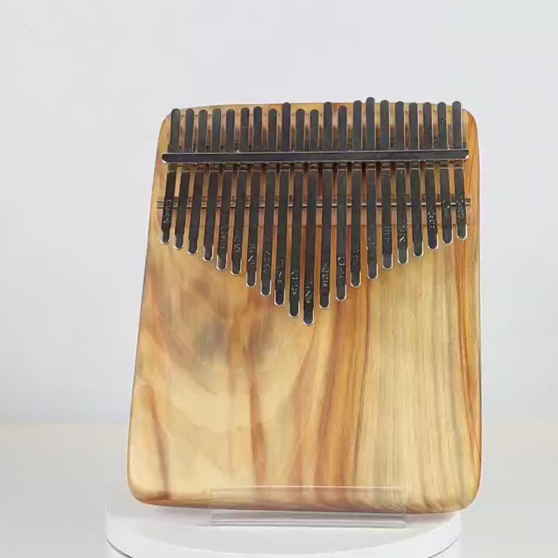 台湾杉拇指琴/21音拇指琴/KALIMBA - 吉他/乐器 - 木头 金色