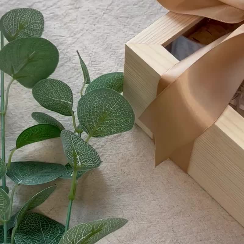 圣诞礼物 木制杯垫礼盒加购专区 - 收纳用品 - 木头 