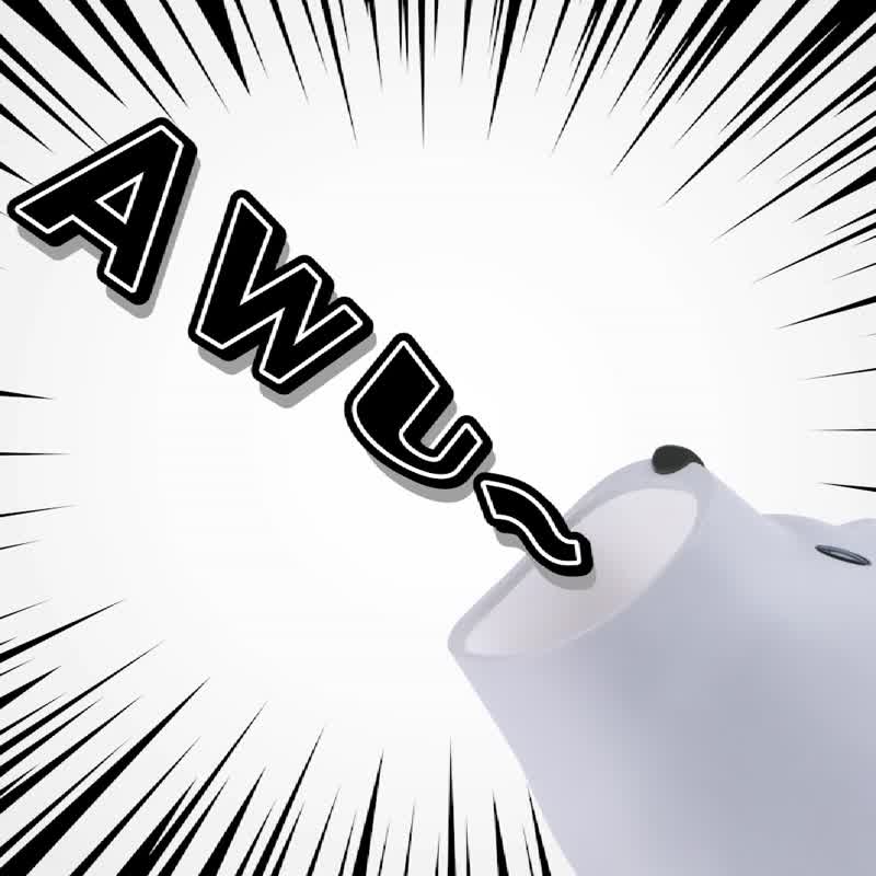 大小成组 | 阿呜 Awu 笔筒/杂物收纳 | 桌面摆饰文具 - 摆饰 - 塑料 多色