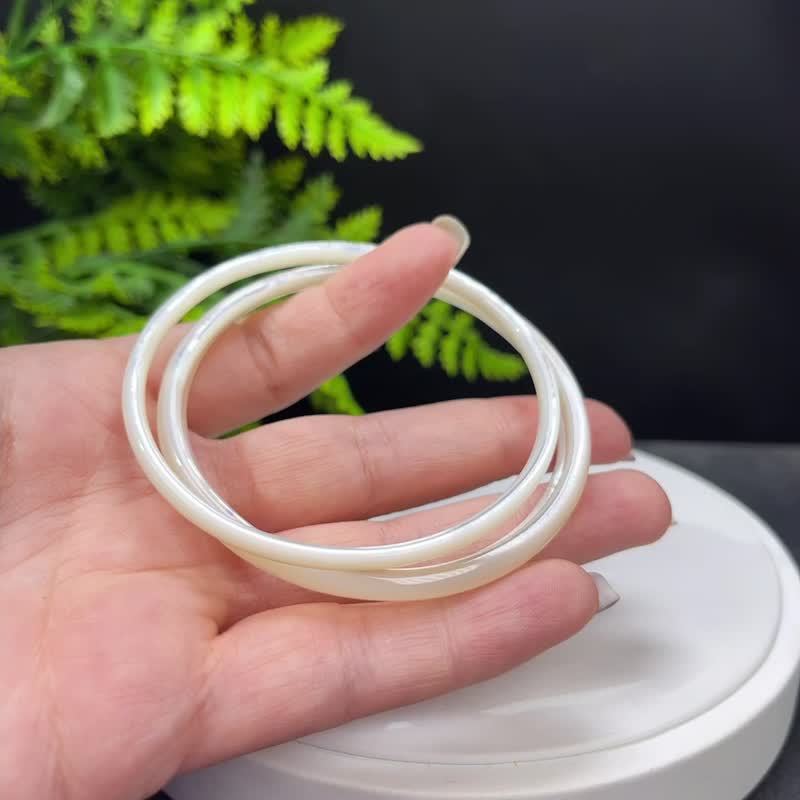 白蝶贝手镯 62MM 叮当镯 - 手链/手环 - 贝壳 