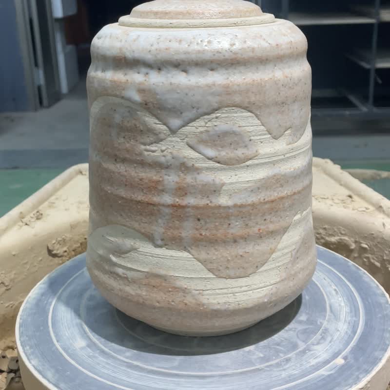 志野重器作品 - 茶具/茶杯 - 陶 灰色