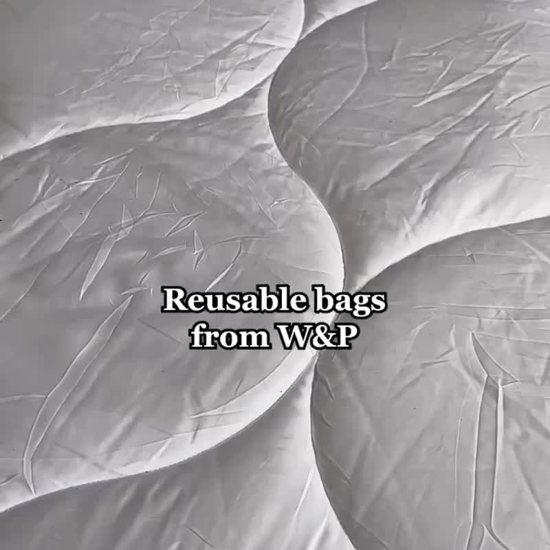 美国W&P白金硅胶密封保鲜袋-中方形 - 厨房用具 - 硅胶 灰色