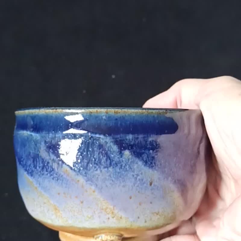日式茶碗莺歌职人手作瓦斯窑还原烧 - 茶具/茶杯 - 陶 多色