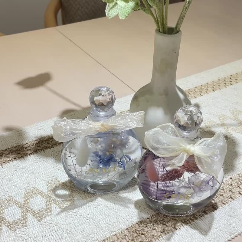 岚缇花香室 永生花浮游花灯 婚礼小物/探房礼物/生日礼物/乔迁礼 - 干燥花/捧花 - 玻璃 