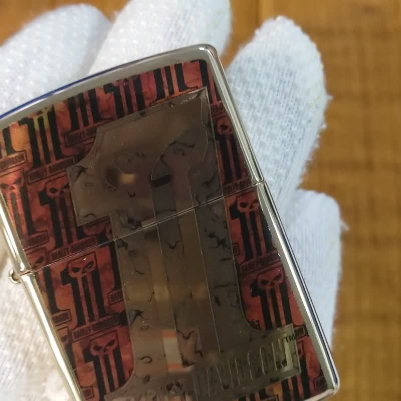 【ZIPPO官方旗舰店】Harley-Davidson 骷髅数字 48361 - 其他 - 铜/黄铜 金色