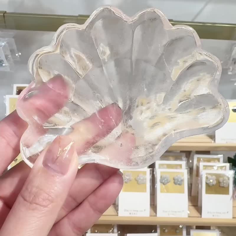 预定款天然白水晶爱心盘型消磁盘净化磁场水晶消磁板薄平面加大 - 其他 - 水晶 透明