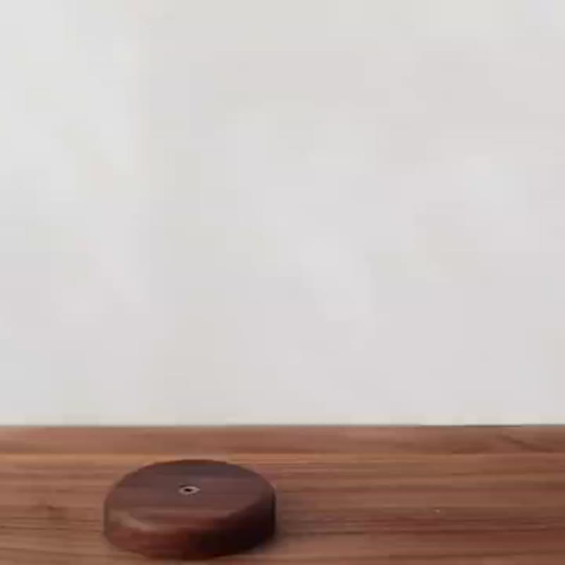 圣诞礼物 胡桃木隔热杯垫 餐桌隔热垫 廚房 - 杯垫 - 木头 