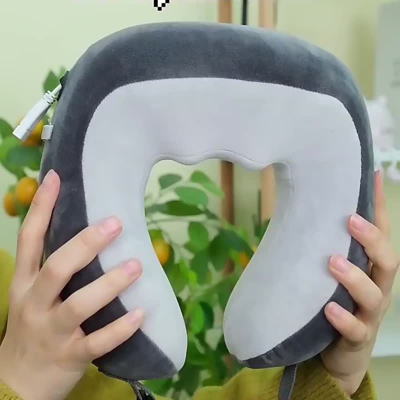 【免运特惠】頸椎按摩器肩頸頸部按摩儀斜方肌按摩枕/榮泰K28 - 数码小物 - 其他材质 灰色