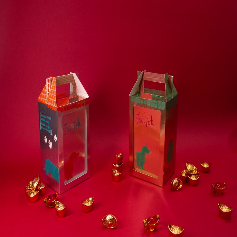 圣诞礼物招财长狗 Lucky DooooooG /招财狗/腊肠狗/毕业/ - 摆饰 - 树脂 