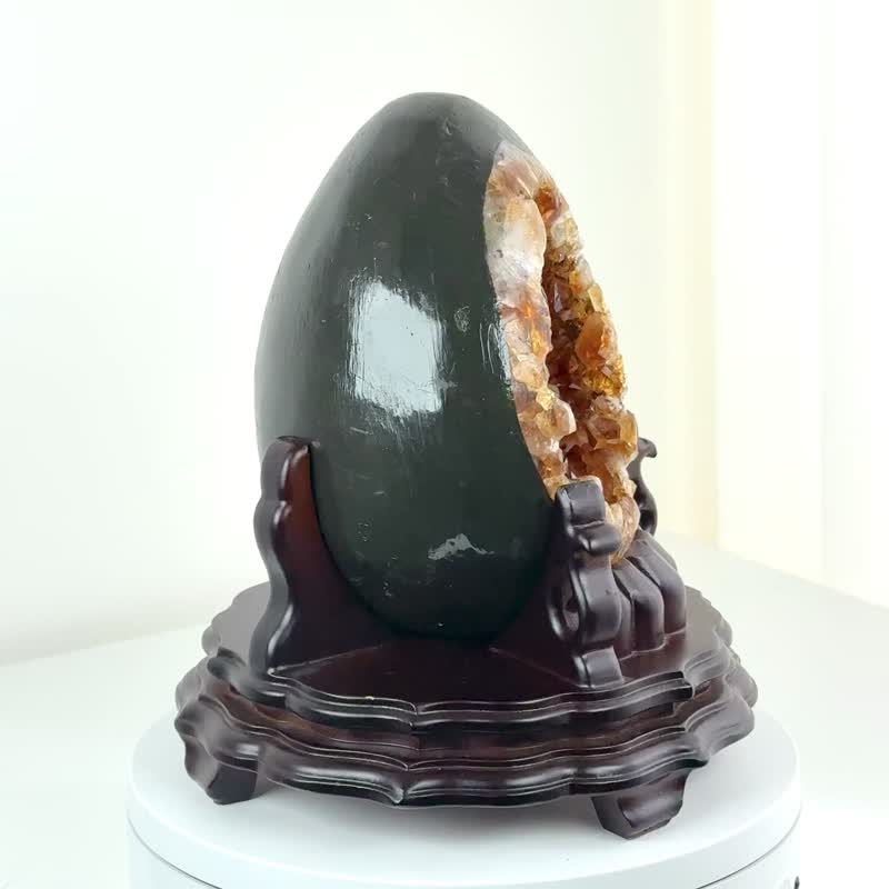 巴西黄晶洞 372483 - 摆饰 - 水晶 黄色