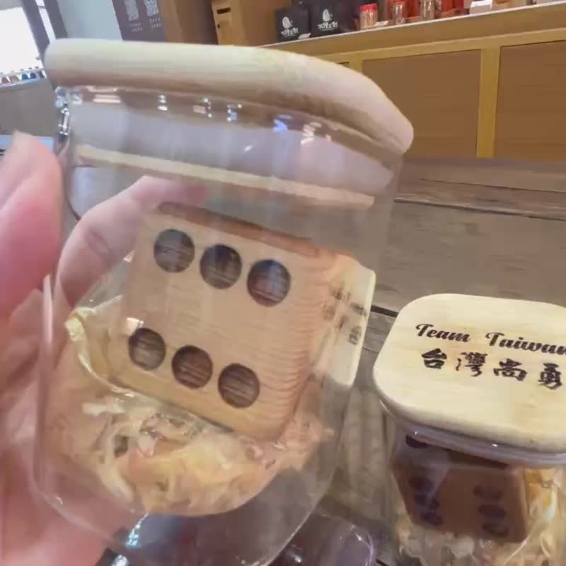 幸福祈愿骰∣台湾桧木∣嘉义伴手礼∣台湾制∣现货 - 其他 - 木头 