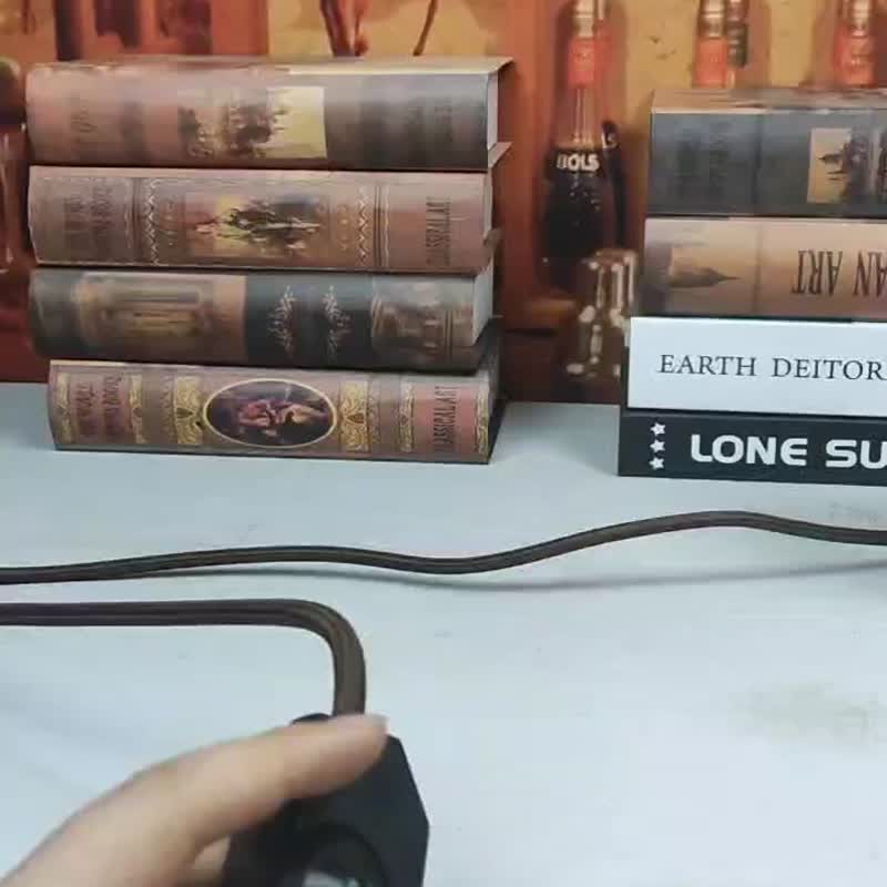 圣诞礼盒 美式工业风机器人台灯水管灯气氛照明 - 灯具/灯饰 - 其他金属 咖啡色
