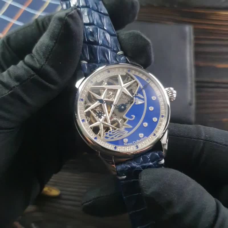 月球表, 太空手表, 客製化手錶, 機械表,手工手錶, 男士骨架 - 男表/中性表 - 其他材质 