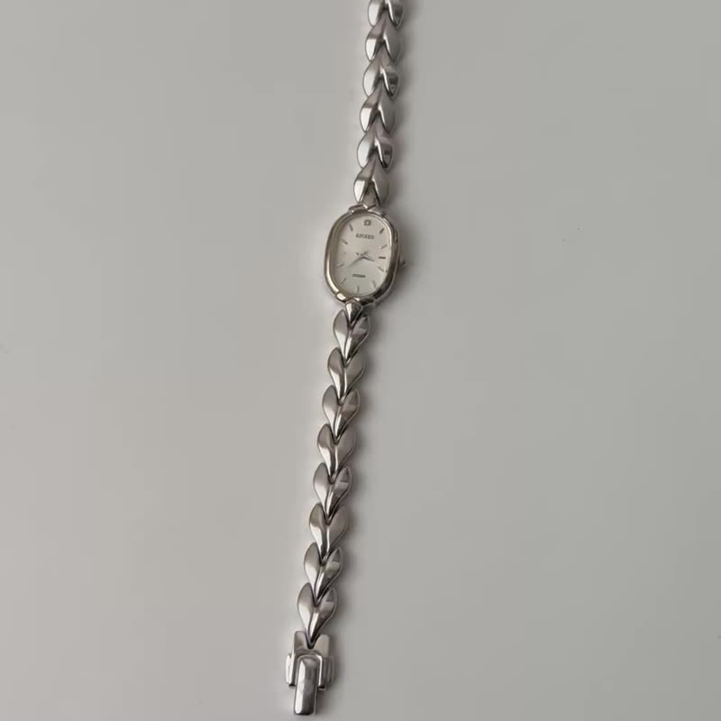 Citizen 80s-90s中古表/复古时钟/时钟/老表 - 女表 - 其他金属 银色