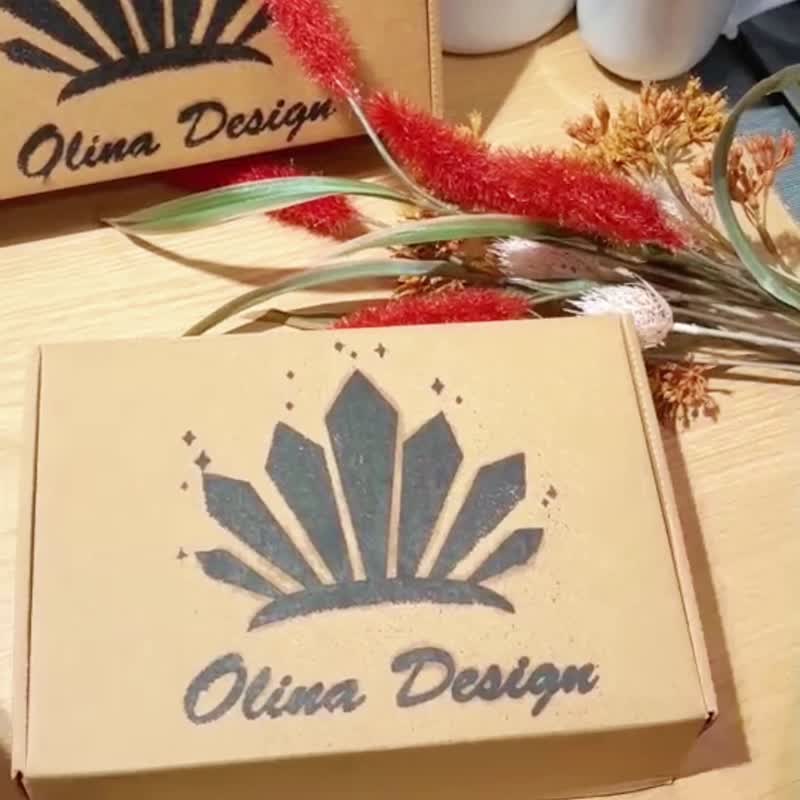 灵摆项链第一专业品牌 天然水晶项链天使泪灵摆吊坠 能量疗愈礼盒 - 项链 - 水晶 多色
