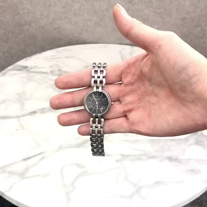 【日本直送 名牌中古包】Christian Dior 克里斯汀·迪奥 腕表 银色 石英 M51980 BIGHARU SS 3ptzbd - 女表 - 其他材质 银色
